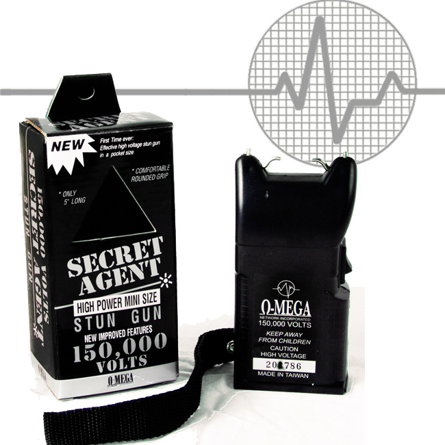 Omega Secret Agent Stun Gun- 150000 v Omega Secret Agent Stun Gun- 150000 v